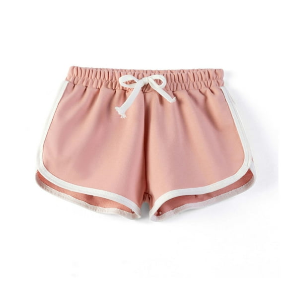 Kiviey Girls Volleyball Shorts 100% Cotton Casual Sports Shorts Solid Pants Size 11-12