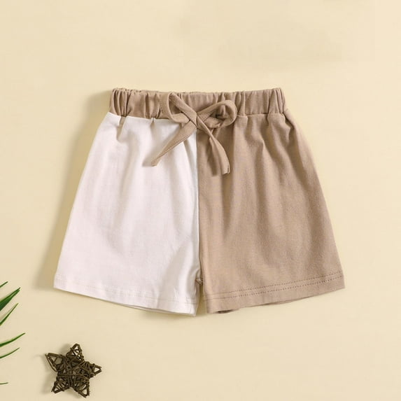 Kiviey Soccer Shorts Boys Cotton Casual Sports Shorts Size 12M-2T