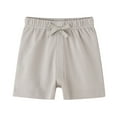 thumbnail image 1 of Kiviey Summer Shorts for Boys 100% Cotton Casual Shorts Open Pants Size 2-3T, 1 of 2