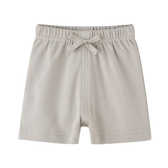 Kiviey Summer Shorts for Boys 100% Cotton Casual Shorts Open Pants Size 2-3T