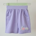 thumbnail image 1 of Kiviey Toddler Girl Shorts Cotton Casual Sports Shorts Cropped Elastic Waisted Five Quarter Pants Size 12M-10Y, 1 of 1
