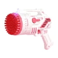 thumbnail image 1 of Kivin Bubble Gun, Automatic High Output Bubble Blower, Rechargeable Handheld Bubble Machine with Solution & Tray, Portable Mess-Free Bubble Maker for Party Outdoor Indoor Entertainment,pink, 1 of 6