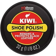 Kiwi 10111 Shoe Paste Polish 1-1/8 Ounce, Black