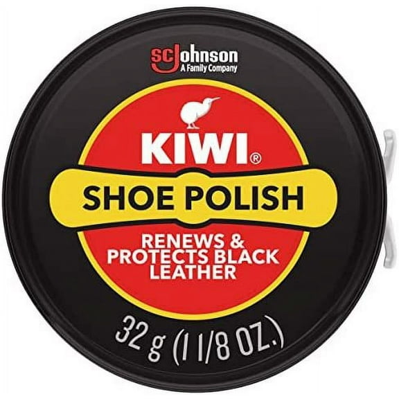 Kiwi 10111 Shoe Paste Polish 1-1/8 Ounce, Black