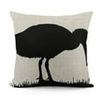 thumbnail image 1 of Kiwi Bird - Decorative - Kiwi - New Zealand National Symbol Print Cushion - Bird Throw, 1 of 5