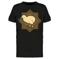 thumbnail image 1 of Kiwi Bird Line Square T-Shirt Men -Image by Shutterstock, Male XX-Large, 1 of 2