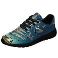 thumbnail image 1 of Kiwi Birds Silver Fern ChriStas In New Zealand Shoes Sneakers Black Size 9, 1 of 7