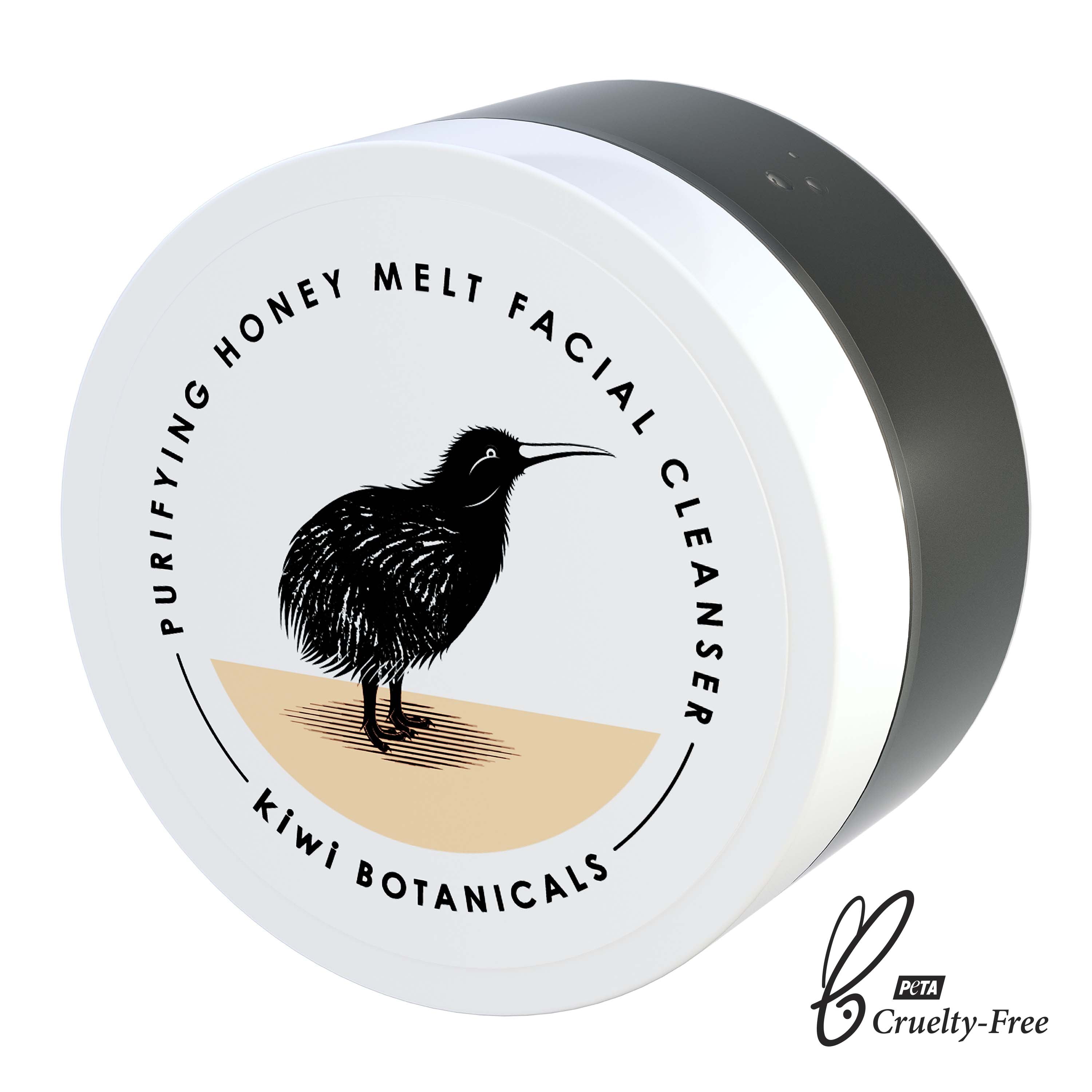 Kiwi Botanicals Facial Cleanser, Purifying Honey Melt, 3.1 oz