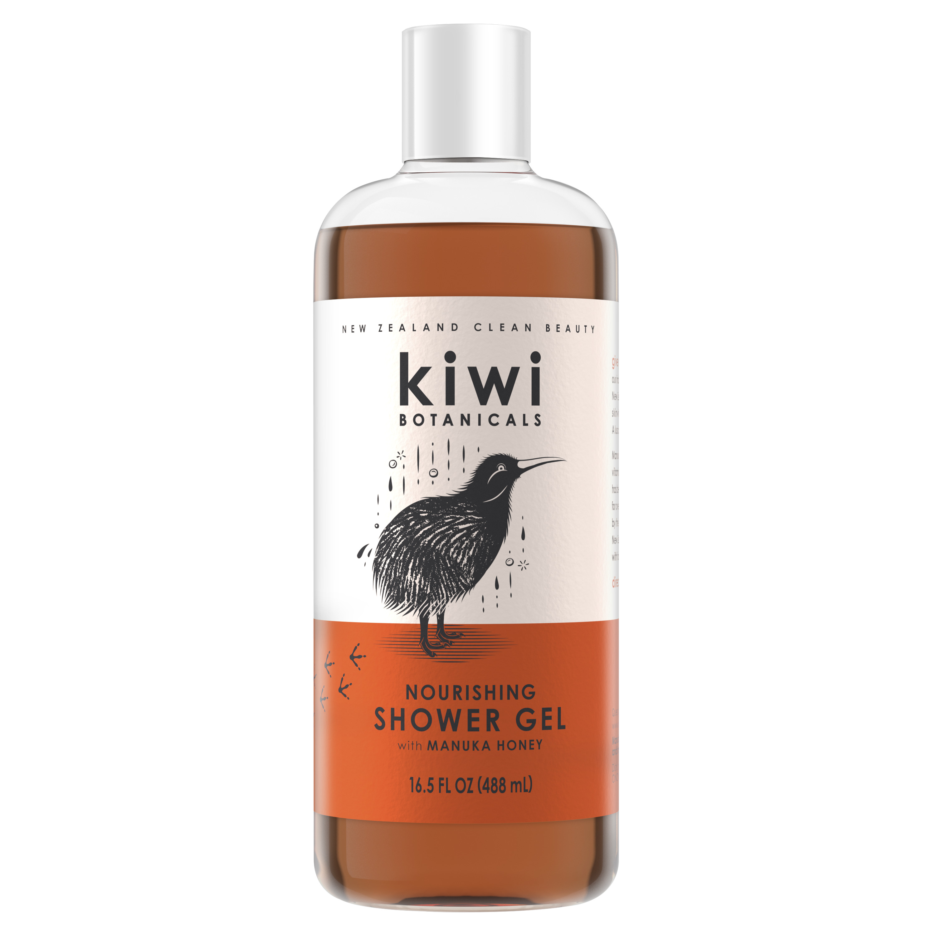 Kiwi Botanicals Nourishing Shower Gel, Manuka Honey, 16.5 fl oz - image 1 of 7