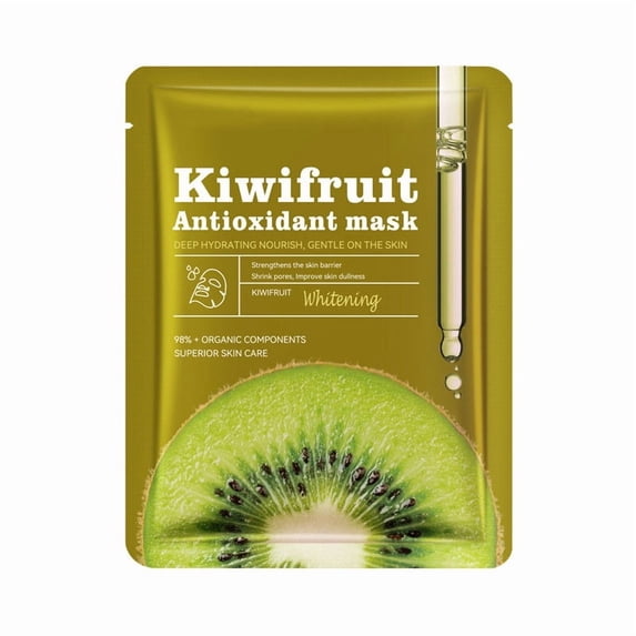 Kiwi Fruit Brightening Mask – 25ml – Vitamin C Enriched, Glow Boosting, Single Use – For Dull Complexion – 1pc