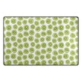 thumbnail image 1 of Kiwi Fruit Pattern Memory Foam Area Rug 31"x20" Non Slip, Absorbent, Fade Proof for Living Room, Bedroom, Office, 1 of 7