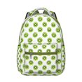 thumbnail image 1 of Kiwi Fruit Print Backpack - Stylish & Durable Laptop Bag for School, College & Work, Lightweight with Padded Straps, Spacious Compartments, Trendy Green Aesthetic,Fashionable Everyday Bookbag, 1 of 6