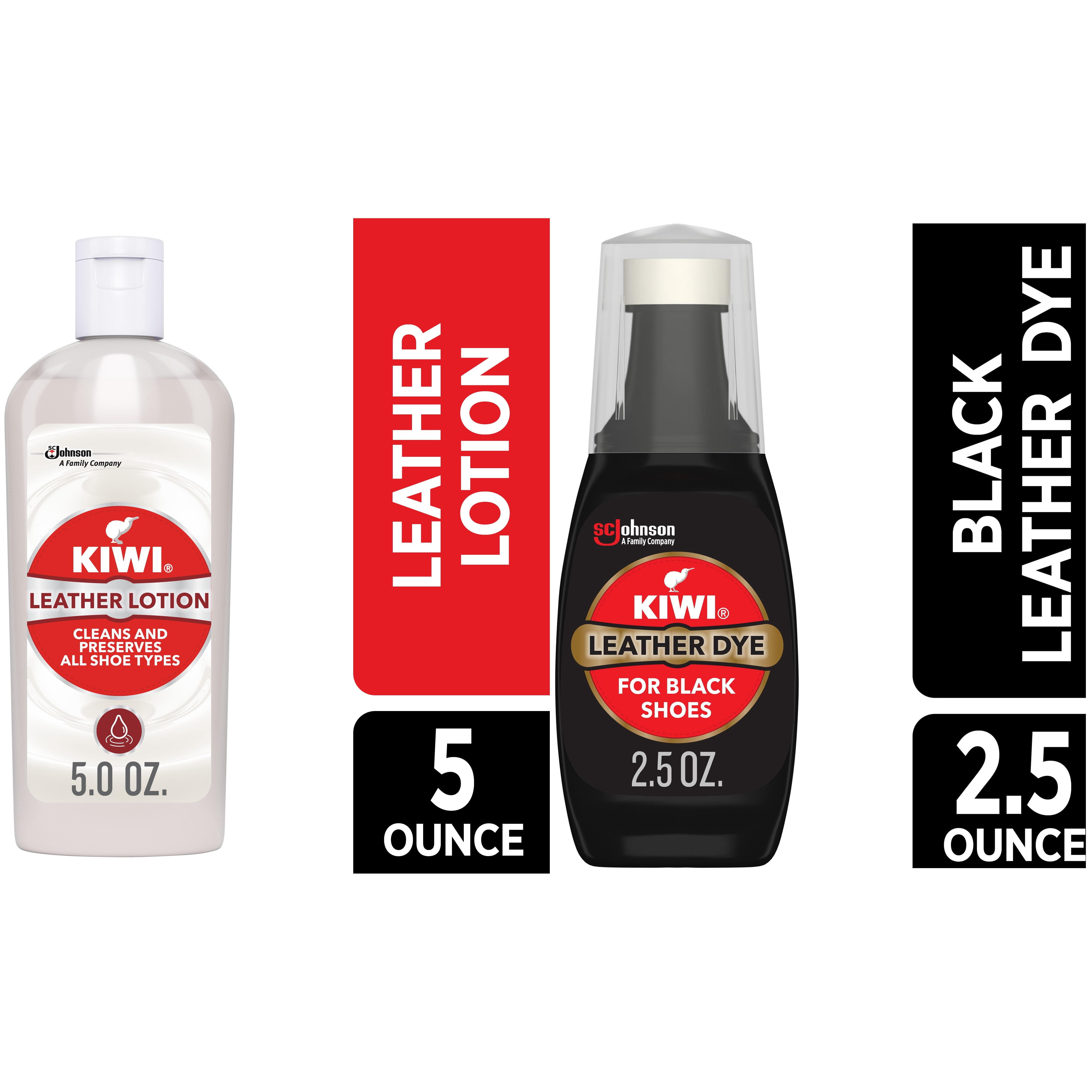 Kiwi Leather Dye and Leather Lotion 2 Pack Value Bundle - Walmart.com