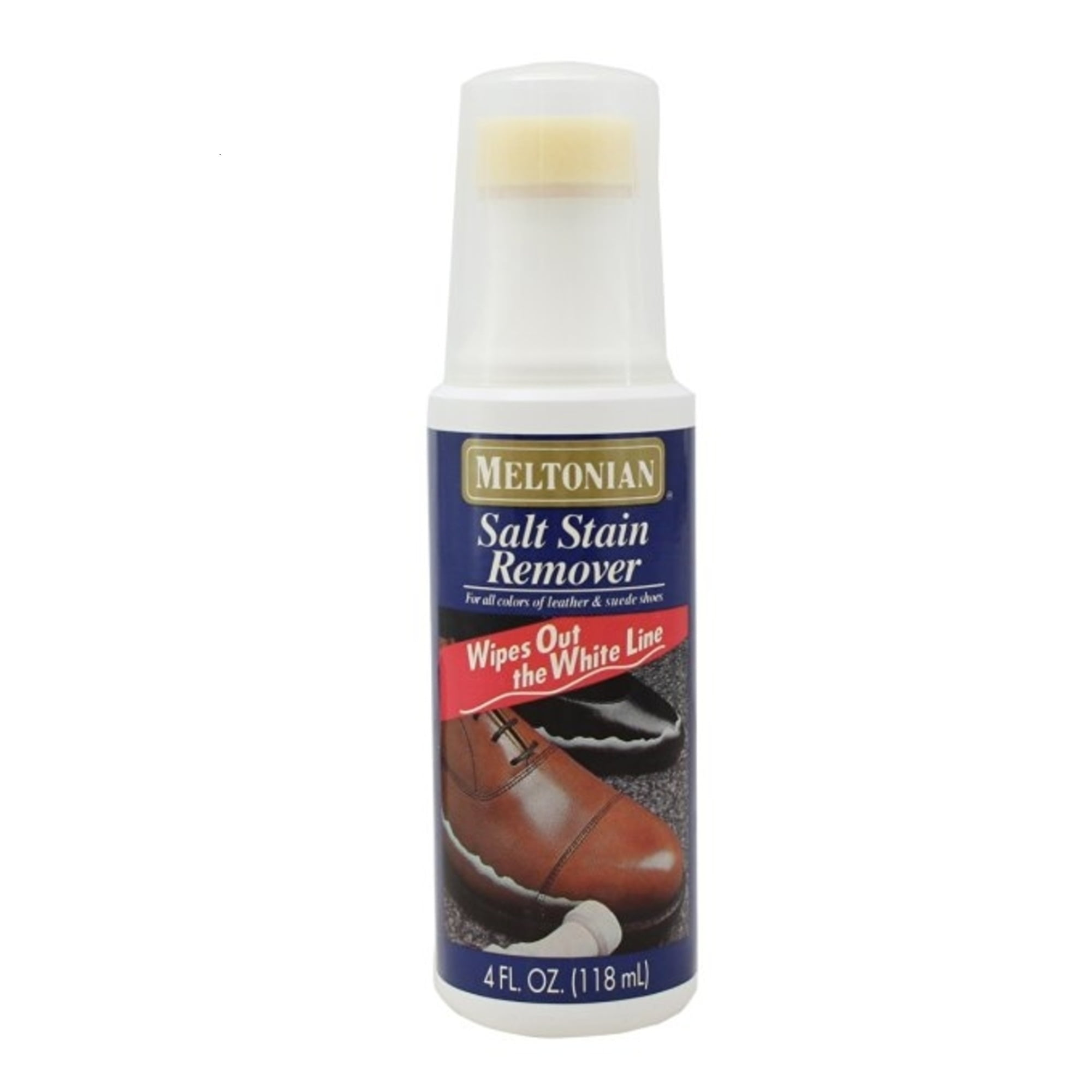 Kiwi Meltonian Salt Stain Remover White Lines Off on Leathers or Suedes