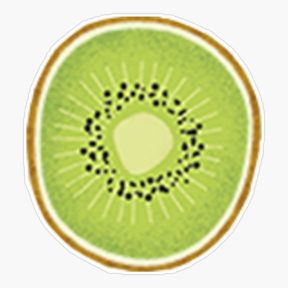Kiwi Playful Decor Art Vinyl Sticker