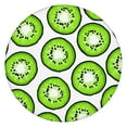 thumbnail image 1 of Kiwi Print Round Elastic Tablecloth - 100% Waterproof Fitted Table Cover with Windproof Elastic Edge, Scratch-Resistant Spill Proof Dining Tablecloth for Outdoor, Picnic, Parties, 1 of 5