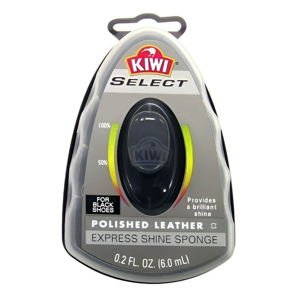 Kiwi Select Express Shine Polished Leather Black 02. Fl. Oz. (6.0 Ml)