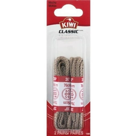 Kiwi Shoe Care Casual Dress Shoelaces 36 Pack of 6