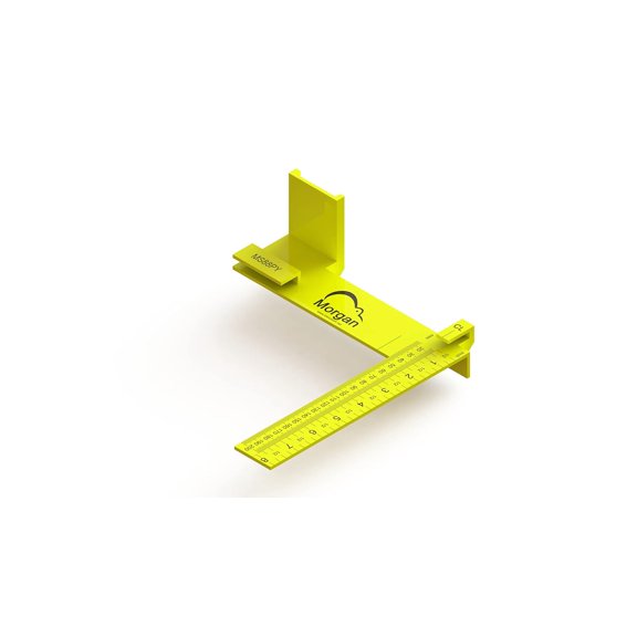 Kiwi Vision® Morgan⢠Square Yellow 8-inch, Plastic