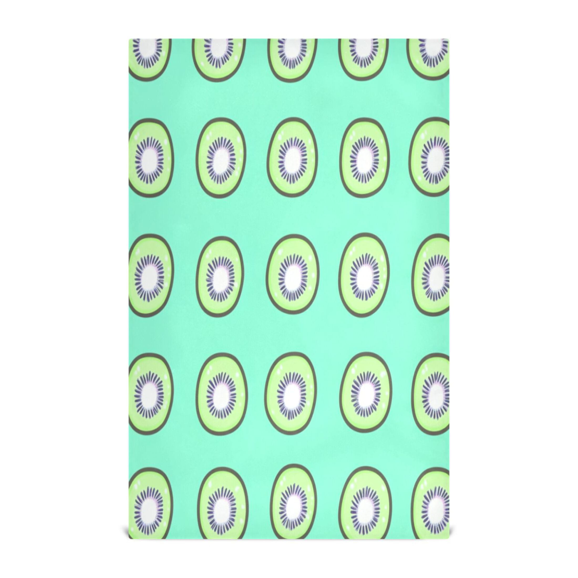Kiwi on Mint Kitchen Towels Dishcloth Decorative Waffle Towels Multi Use Tea Towel Dish Cloths 28x18in