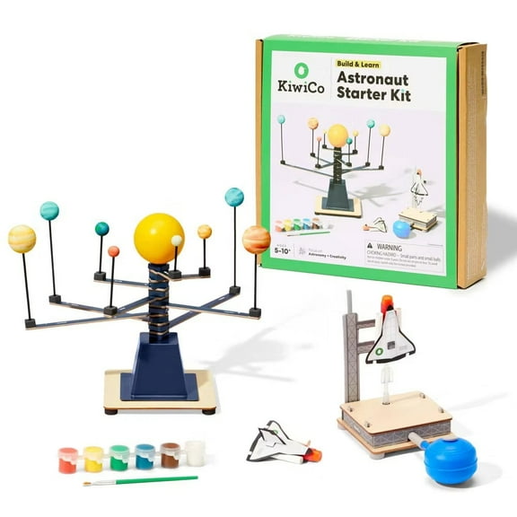 KiwiCo Astronaut Starter Kit Educational Astronomy and Creative Thinking Tools