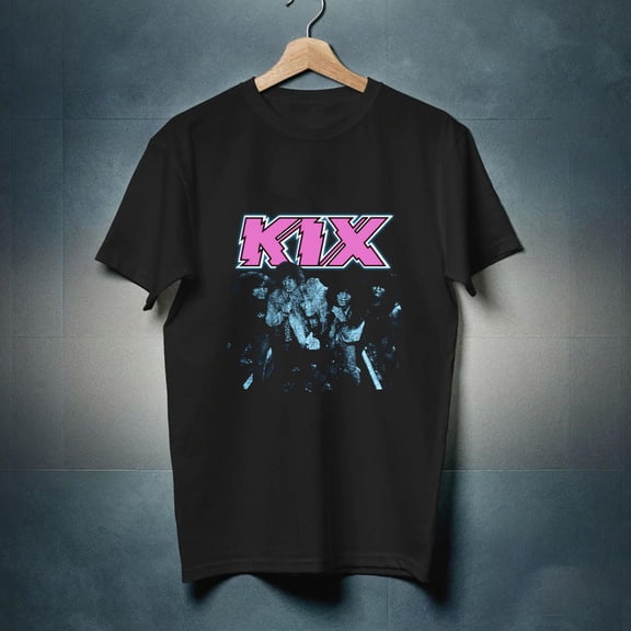Kix Rock Band Black T Shirt, Kix Gift For Fans Shirt, Rock Shirt