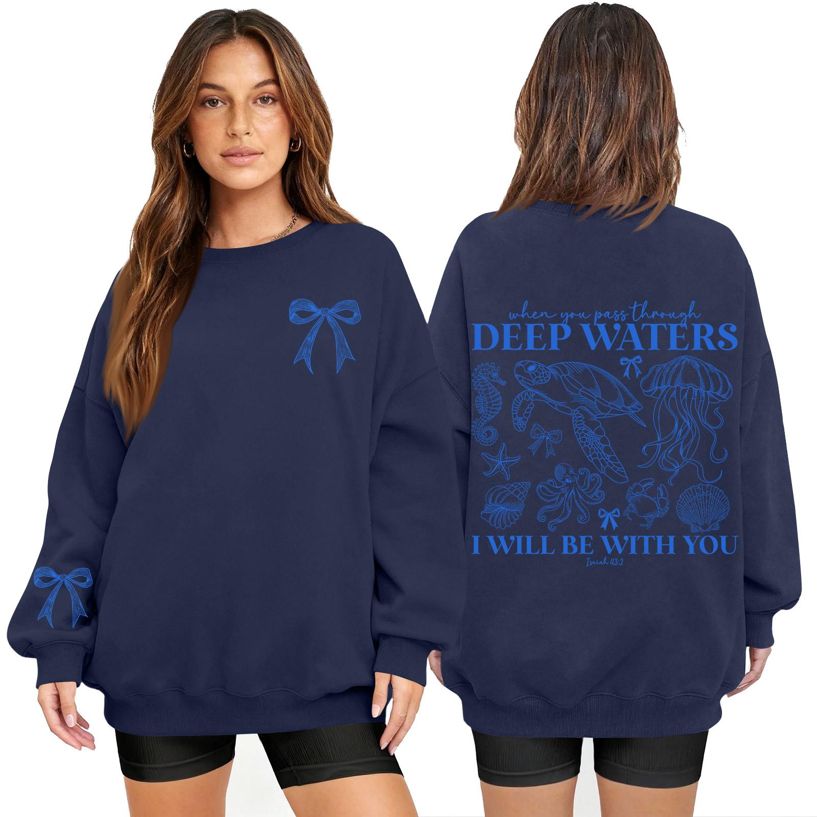 Damen Sweatshirt Mit Paris Schriftzug ROSA Von Erns Produktbild-Vorschau 8