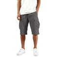 thumbnail image 1 of Kixjoy Men's Classic Cargo Stretch Short Lounge Big and Tall Summer Shorts Drawstring Tactical Outdoor Mens Joggers with Pockets, Dark Gray XL, 1 of 9