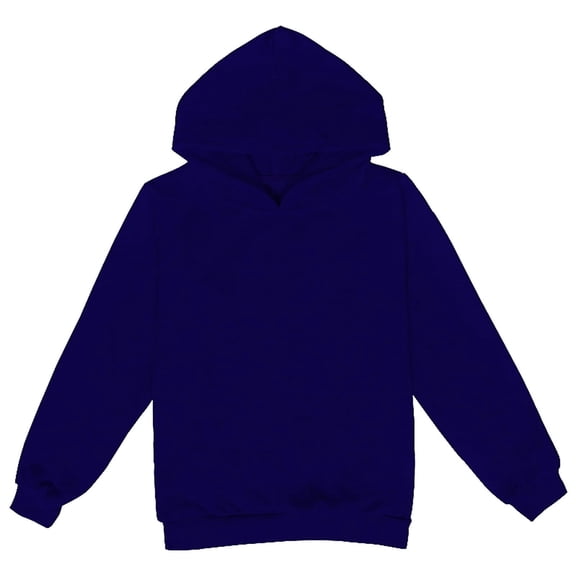 Kixjoy Navy Hoodies for Teen Girls 9-10Y Fashion Long Sleeve Lightweight Hoodies Oversized Casual Hooded Sweatshirts for Girls Trendy Fall Kids Sweater with Pockets, Navy 9-10Y