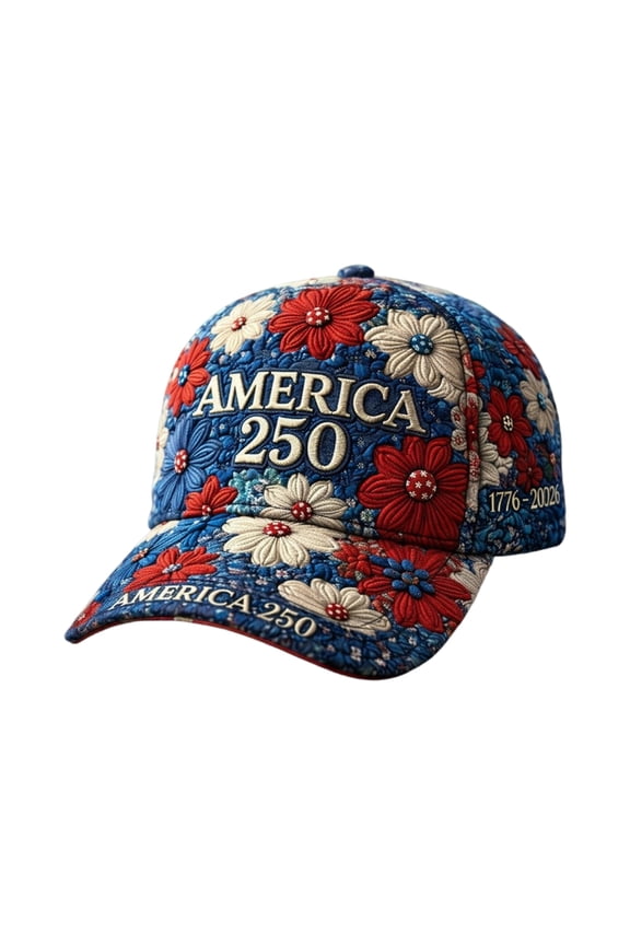 United States 250th Anniversary Baseball Cap – Patriotic Hat for Men & Women – Adjustable Commemorative USA Print – 1776–2026 Freedom Tribute Gift, G