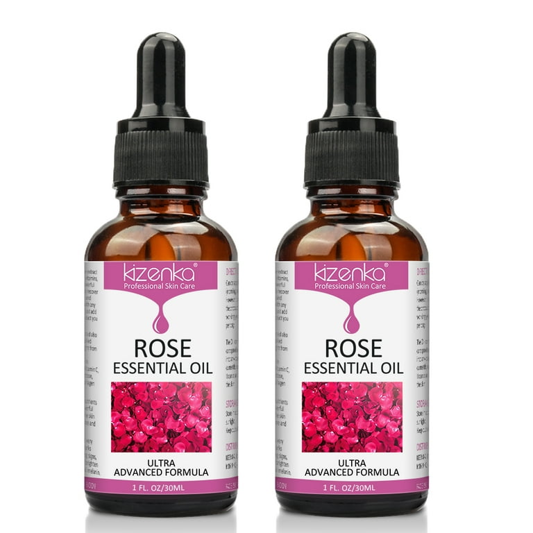 Geranium Rose Organic Essential Oil 60ml (2 fl. oz.) | Amrita Aromatherapy