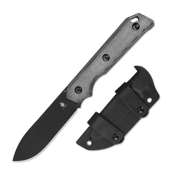 Kizer Begleiter Pocket Fixed Knife D2 Blade Micarta Handle 1045C1