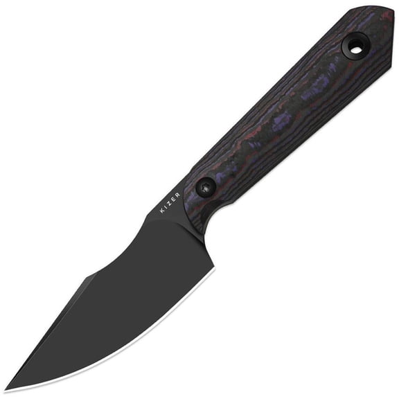 Kizer Cutlery Mini Harpoon Fixed Blade FatCF M390 carbon fiber