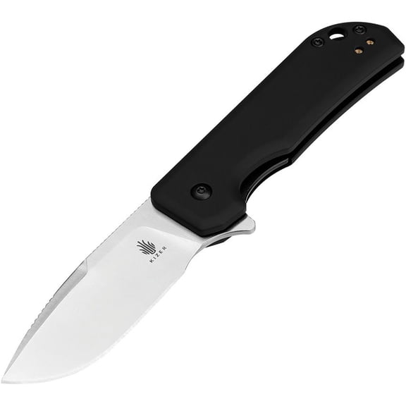 Kizer Cutlery Nice Guy Linerlock Black aluminum