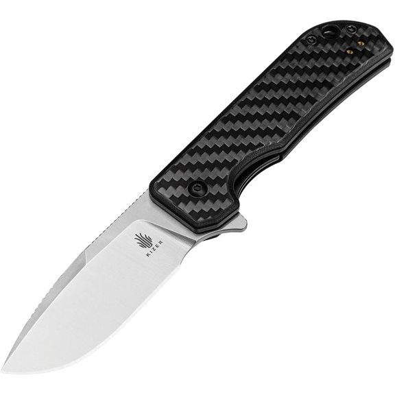 Kizer Cutlery Nice Guy Linerlock CF Carbon fiber