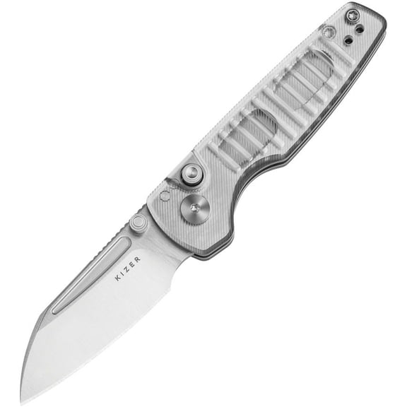 Kizer Cutlery Parakeet Button Lock Acrylic