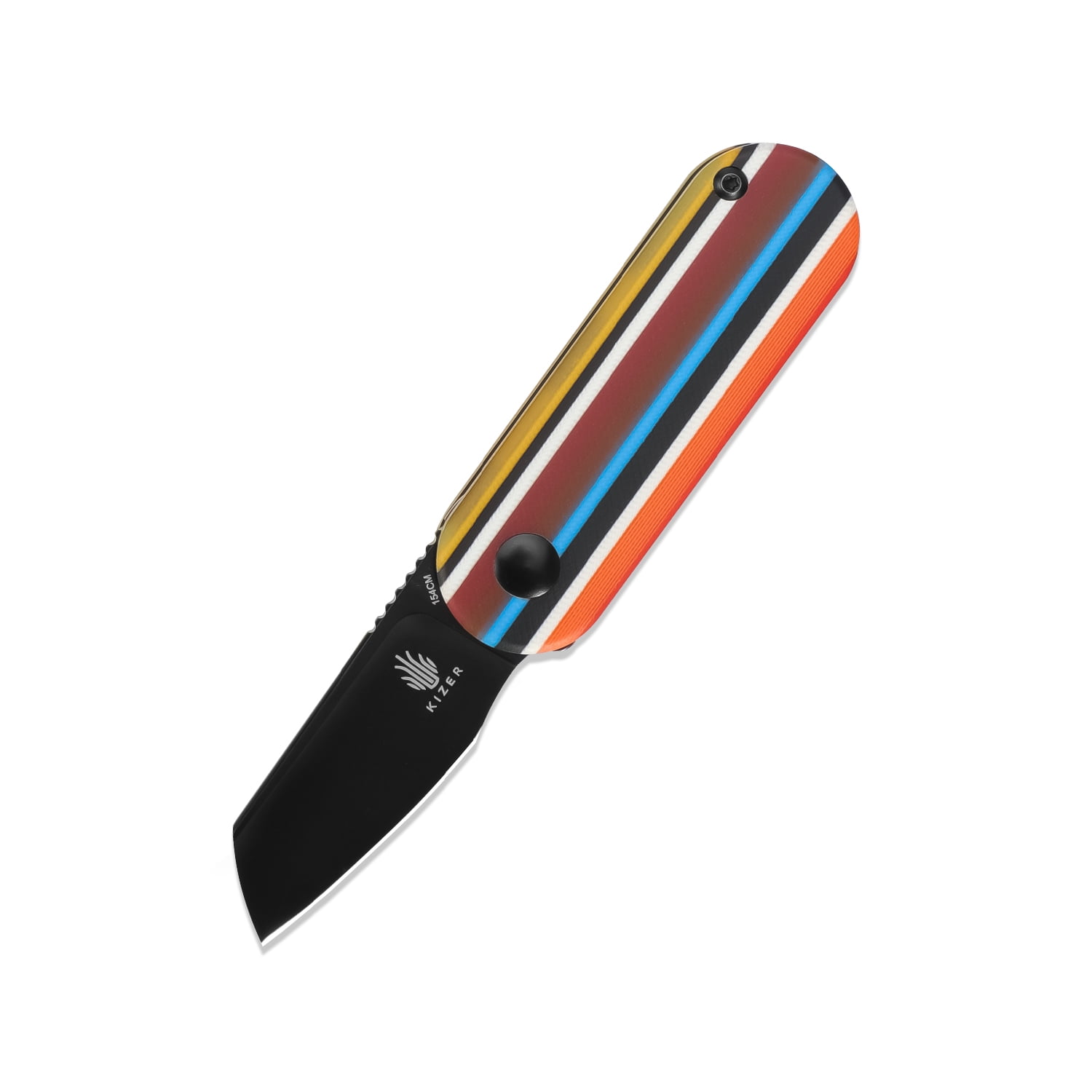 Kizer Mini Bay Pocket Folding Knife , 154CM Steel G10 Handle Pocket Knife, V2583C1