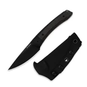 Kizer Momo Fix 3 Fixed Knife AEB-L Blade G10 & Micarta Handle With Sheath 1124A4 Camping