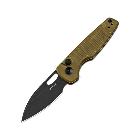 Kizer Pocket Folding Knife Parakeet, Nitro-V Steel PEI Handle Pocket Knife, V2706A1