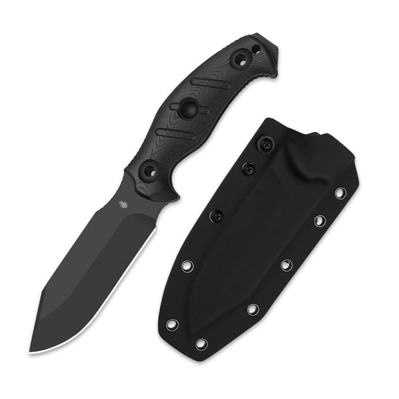 Kizer Sheepdog Survival Fixed Knife 1095 Blade G10 Handle With Sheath Big Size 1105A3