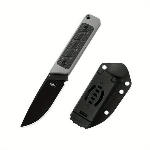 Kizer Smolt Fixed Blade Knife , 3V Steel G10+Micarta Handle, 1063A1