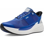 Kizik Mens Freedom Run Hands Free Running Shoes Sneakers Lapis Blue/White