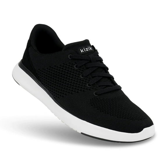 Kizik Lima Unisex Hands-Free Slip-On Breathable Knit Sneakers – Black