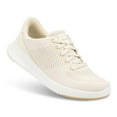 thumbnail image 1 of Kizik Lima Unisex Hands-Free Slip-On Sneakers – White Crème Beige, 1 of 4