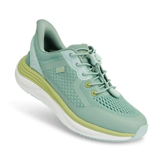 Kizik Women's Shoes- London (Surf Spray/Granite Green, 6)