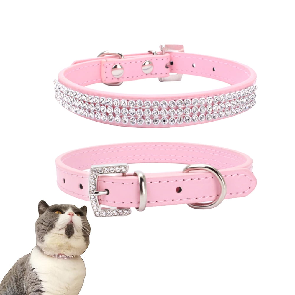 Kizocay Dog Collar with Bowtie for Small Dogs cat,XSmall Cat Collar
