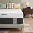 thumbnail image 1 of Kizreo 6 inch Cooling Green Tea Gel Memory Foam Twin Size Mattress in a Box, Removable Washable Cover, CertiPUR-US® & OEKO-TEX® Certified, Firm, 1 of 11