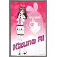 thumbnail image 1 of Kizuna Ai - Happy Wall Poster, 14.725" x 22.375", Framed, 1 of 3