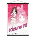 thumbnail image 1 of Kizuna Ai - Happy Wall Poster with Wooden Magnetic Frame, 22.375" x 34", 1 of 3