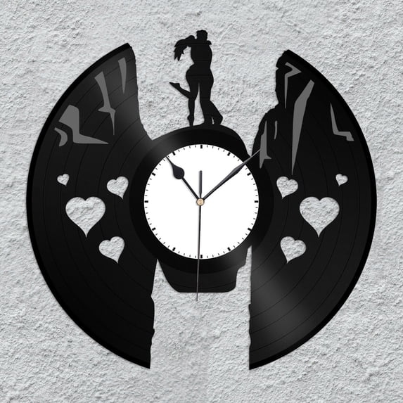 Kjeragbolten Vinyl Wall Clock Souvenir Gift for Friends Home Room Decoration Vintage Design Office Bar Room Home Decor